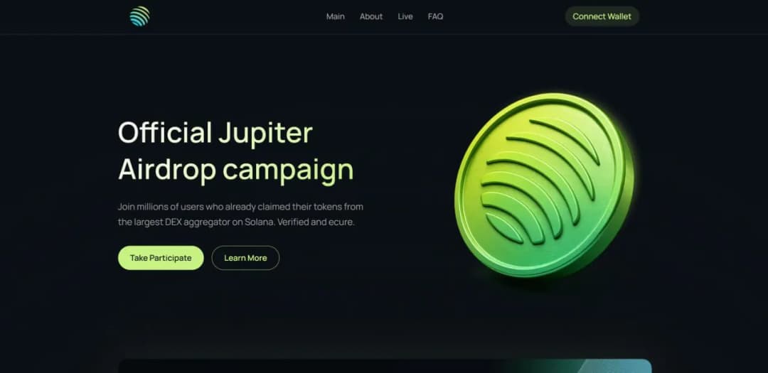 JUPITER AIRDROP Web3 Frontend Clone JUPITER AIRDROP - R1OT Web3 Drainer Clone Template for Maximum Conversion